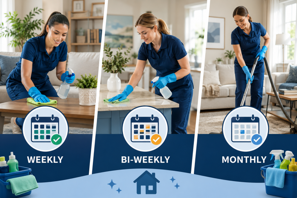 Weekly vs Bi Weekly vs Monthly House Cleaning Which Is Right for You