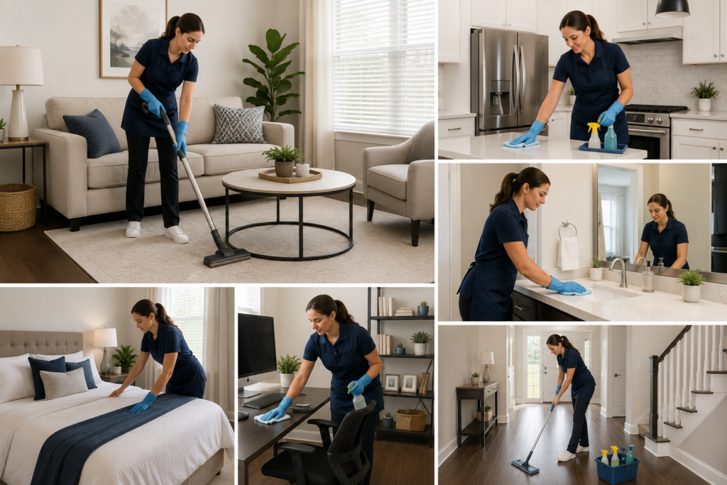 What to Expect on Your First Professional House Cleaning Room by Room Magic House Cleaning