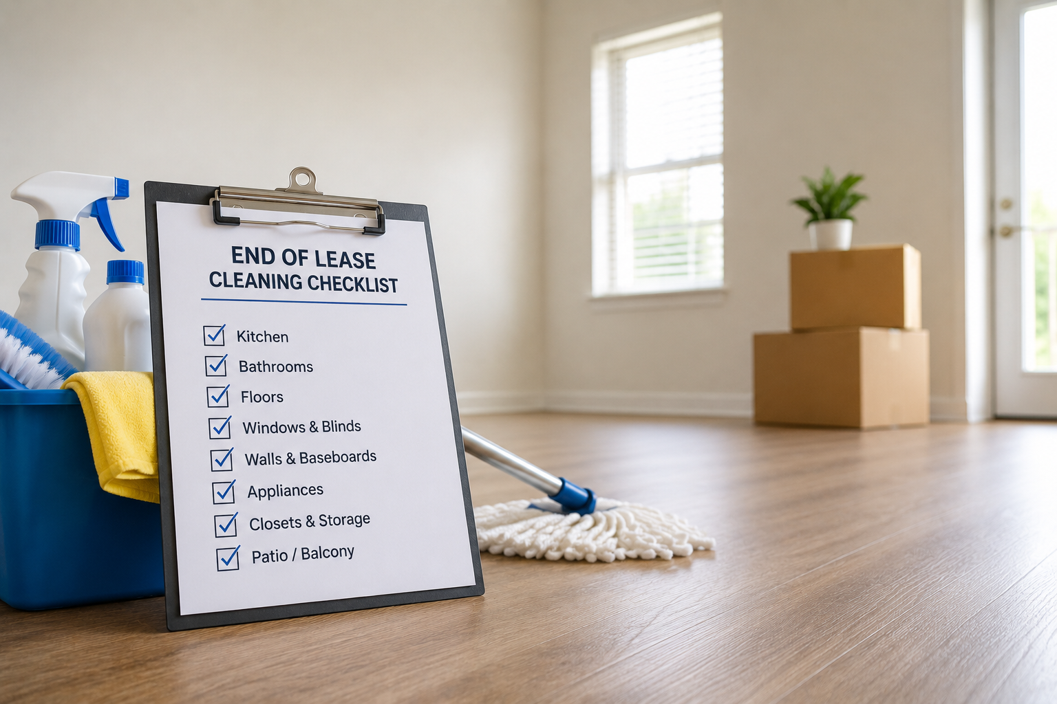 End of Lease Cleaning in NC What Renters Are Legally Required to Clean Before Moving Out