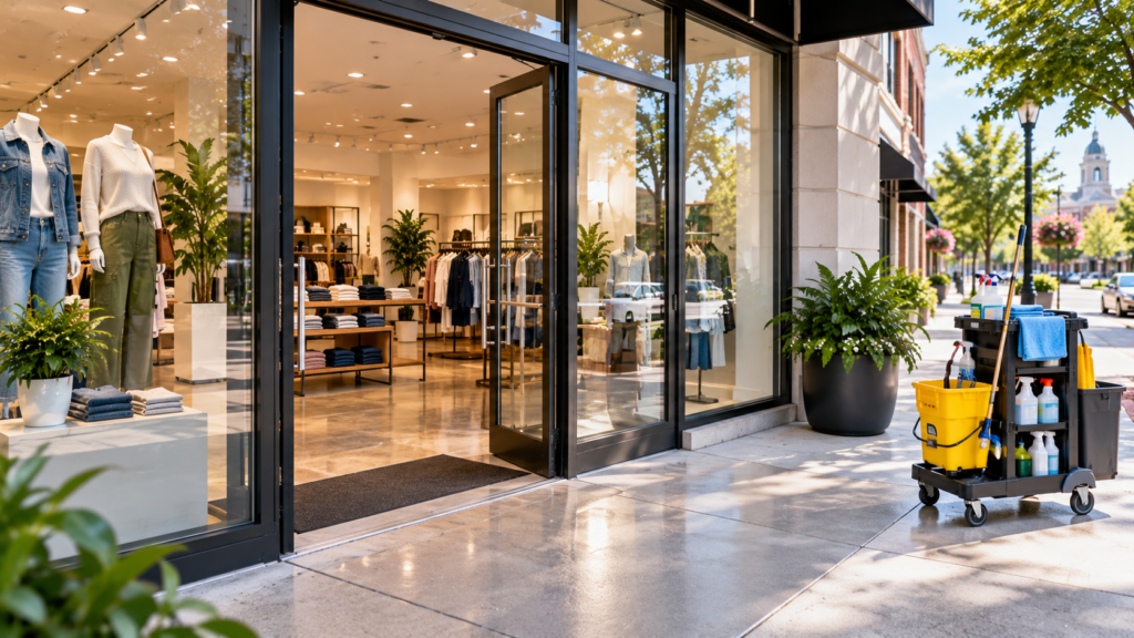 Retail Store Cleaning in Fayetteville NC How to Keep Your Storefront Spotless and Customer Ready